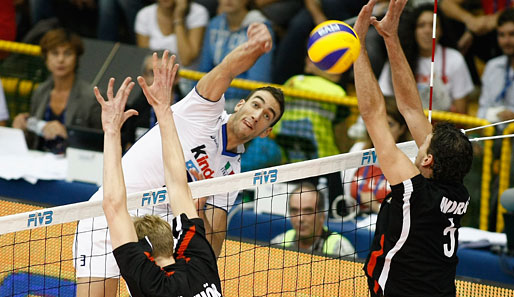 Nach der Finalpleite gegen Italien bleibt den deutschen Volleyballern noch eine Olympia-Chance