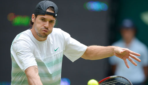 Tommy Haas hatte sich nach seinem Sieg in Halle Hoffnungen auf eine Olympia-Teilnahme gemacht