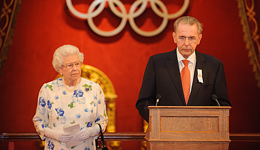 Wenn Jacques Rogge spricht, dann lauscht sogar die Queen