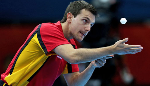 Timo Boll offenbarte in seinem Einzel wieder einmal Schwächen und Unsicherheiten