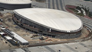 Vor zwei Monaten glich das Velodrom noch einen großen Baustelle