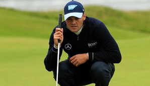 Martin Kaymer kämpft bei den British Open um einen Platz in den Top Ten