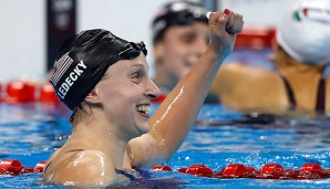 Katie Ledecky deklassierte die Konkurrenz über 800 Meter Freistil