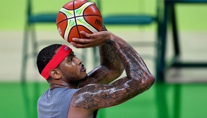 Carmelo Anthony könnte zum dritten mal Gold holen