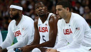 Boogie Cousins, Kevin Durant und Klay Thompson hatten sich Rio etwas einfacher vorgestellt