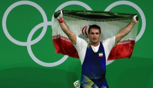 Sohrab Moradi freut sich über Gold