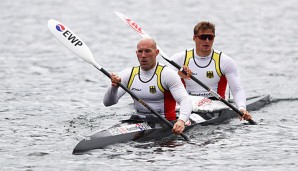 Ronald Rauhe und Tom Liebscher landeten im Halbfinale auf Platz zwei