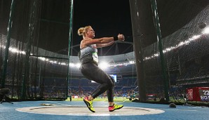 Betty Heidler wurde am Ende noch auf den vierten Platz verdrängt