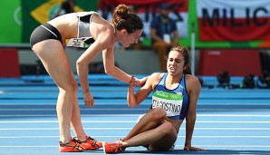 Nikki Hamblin hatte der verletzten Abbey D'Agostino geholfen