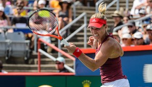 Angelique Kerber war am Mittwoch angereist