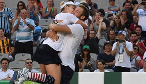 Bethanie Mattek-Sands und Jack Sock setzten sich gegen Venus Williams und Rajeev Ram durch