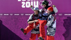 Joss Christensen, Gus Kenworthy und Nicholas Goepper machten den US-Dreifacherfolg perfekt