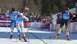 Denise Herrmann hatte im Schlusssprint leider das Nachsehen