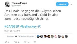 Und wie geht das Finale gegen Russland nun aus? Zumindest einer behält bei all der Euphorie den Durchblick und weiß Bescheid.