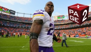 Adrian Peterson wurde 2012 zum NFL MVP gewählt