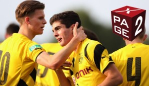 Christian Pulisic und Dzenis Burnic gehören zu den größten Talenten beim BVB