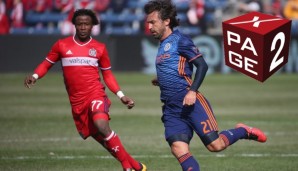 Andrea Pirlo spielt seit 2015 für den New York City FC