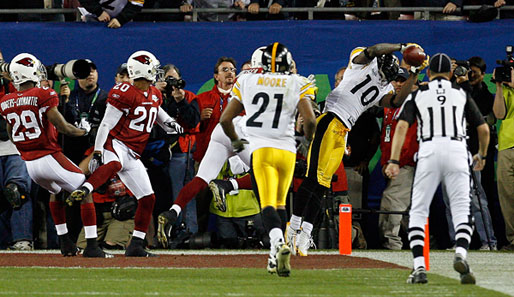 Santonio Holmes' Catch zum Sieg