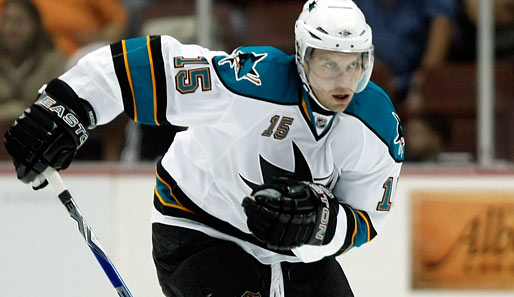 Dany Heatley ist der große Hoffnungsträger bei den San Jose Sharks