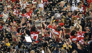 Die Ohio State Buckeyes durften nach dem Championship Game jubeln