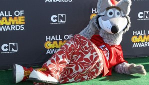 KC Wolf - Kansas City Chiefs (NFL): Dieser Wolf ist nach dem "Wolfpack" benannt, eine Fangruppe im alten Municipal Stadium