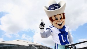 Rowdy - Dallas Cowboys (NFL): America's Team hat natürlich einen Cowboy als Team. Gemessen an seinen straffen Gesichtszügen können wir uns denken, wer ihm den Dermatologen empfohlen hat ...