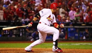 Carlos Beltran sorgte mit seinen 3 RBIs für alle drei Scores der Cardinals gegen die Dodgers