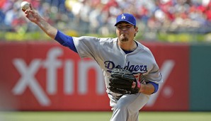 Josh Beckett war der Mann des Tages beim Dodgers-Erfolg in Philadelphia