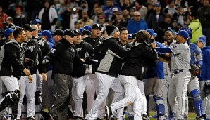 Beim Sieg der Royals gegen die White Sox kam es zu einer Prügelei