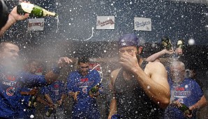 Die Cubs haben ihren Erfolg in der Wildcard überschwenglich gefeiert