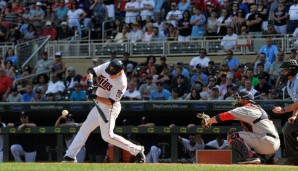 Max Kepler bei seinem Three-Run Walk-Off Homerun