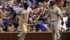 Gary Sanchez (r.) und Didi Gregorius repräsentieren die junge Generation der Yankees