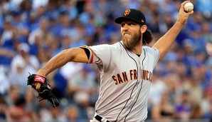 Madison Bumgarner darf bald wieder mit dem Ball werfen