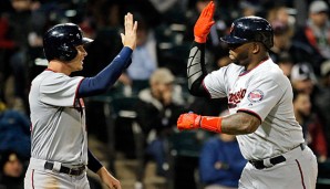 Max Kepler (l.) brachte die Minnesota Twins auf die Siegerstraße gegen Chicago