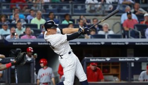 Aaron Judge schlug seinen 25. Homerun dieser Saison - vergeblich