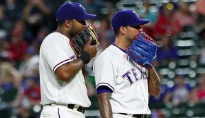 Matt Bush (r.) war zuletzt äußerst unsicher im neunten Inning