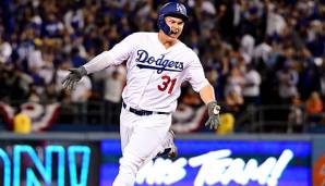 Joc Pederson schlug einen Homerun in Spiel 6 der World Series