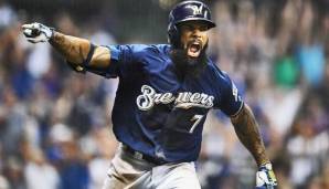 Eric Thames wird 2018 kein Stammspieler mehr sein für die Milwaukee Brewers.