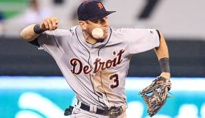 Ian Kinsler spielte 2017 noch für die Detroit Tigers.