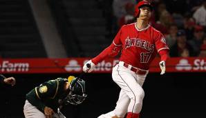 Shohei Ohtani hat in seinen ersten vier Spielen drei Homeruns in der MLB geschlagen.