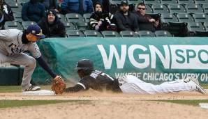 Viele Sitze blieben am Dienstag beim Spiel der White Sox leer.