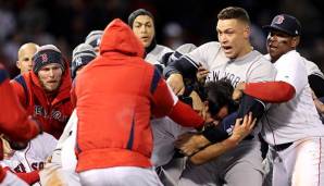 Die Yankees und die Red Sox lieferten sich ein hitziges Duell.