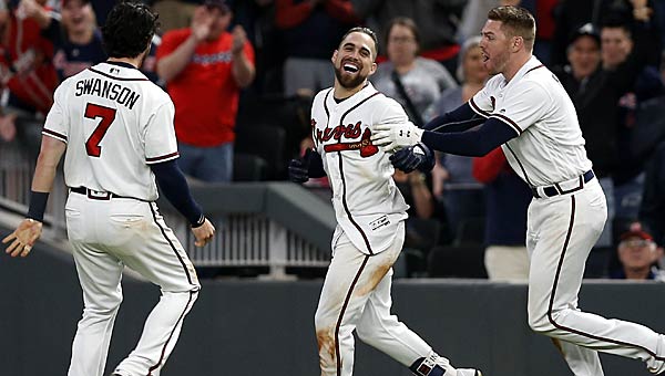 Inciarte sorgte für einen Walk-Off Bunt zum Sieg.