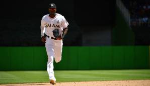 Miami Marlins: Center Fielder Lewis Brinson - Die Marlins hoffen auf das große Ganze. Dabei geben sie ihrem besten Prospect Tag für Tag im Center Field Spielpraxis.