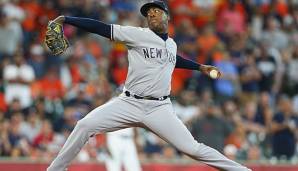 Aroldis Chapman beendete die Partie mit einem Strikeout gegen Jose Altuve.