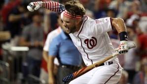 Bryce Harper gewann das MLB Homerun Derby 2018 in Washington/D.C.