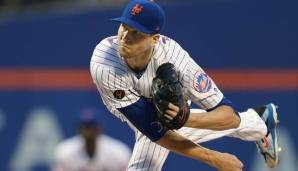 Jacob deGrom führt die National League souverän mit einem 1.77 ERA an.