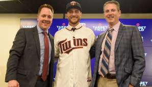 Rocco Baldelli (M.) ist der neue Manager von Max Kepler bei den Minnesota Twins.