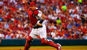 Yadier Molina gewann den Roberto Clemente Award 2018.