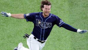 Brett Phillips gelang der entscheidende Hit beim Walk-Off-Sieg der Tampa Bay Rays in Spiel 4 der World Series.